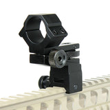 Tactical Flashlight / Laser / Scope Mount Windage Elevation Adjustable 1" Ring