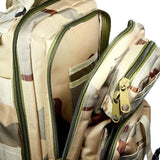 Sand Camo 30L Military Tactical Multicam Backpack Rucksack Hiking Trekking Bag