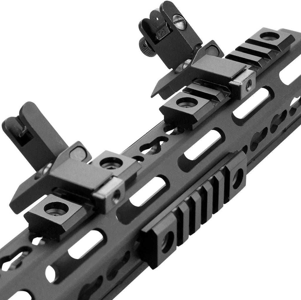 Lightweight Picatinny 3-Slot,5-Slot,7-Slot Rail Section Keymod Handgua ...