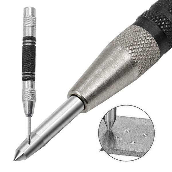 2PC Automatic Center Punch Strikes Surface Hammer Spring Loaded Window ...