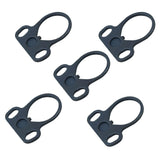 5 PCS Single Point End Plate Dual Loop Sling Adapter Mount