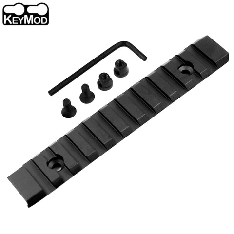 Keymod 11 Slot 5 inch Picatinny Weaver Rail Handguard Section Aluminum