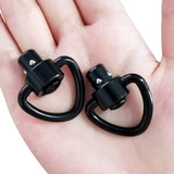 10 PCS Quick Detach D-Loop Set 1" Heavy Duty QD Sling Swivels with Push Button