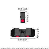 Night Sights Grow In Dark for GLOCK 19 17 20 22 24 26 27 29 30 34 35 36 39 44 45 | West Lake Tactical