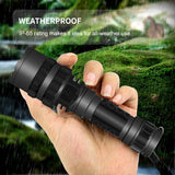 9000lm Tactical Gun Flashlight +Picatinny Rail Mount+Switch for Hunting Shooting | West Lake Tactical