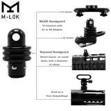 M-LOK HD QD Sling Mount Swivel With Quick Detach Stud Attachment + Sling Swivel | West Lake Tactical