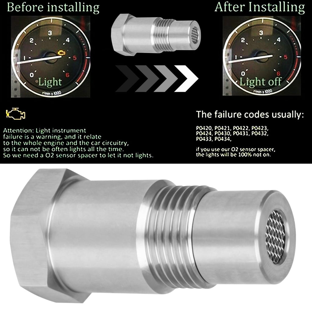 Oxygen O2 Sensor Spacer Adapter Bung Catalytic – West Lake Tactical