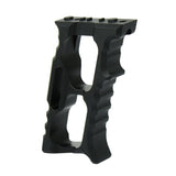 Skeletonized Halo Minivert Style Foregrip Ergonomic Grip for M-Lok Rails