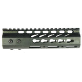 10" KEYMOD Handguard Ultra Slim Free Float Quad Rail