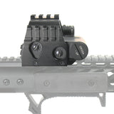 Tactical HD 553G Red Green Reticle Reflex Holosight Rifle Scope w/ Green Laser - West Lake Tactical