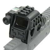 Tactical HD 553G Red Green Reticle Reflex Holosight Rifle Scope w/ Green Laser - West Lake Tactical