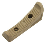 Tactical M-LOK Angled Forward Foregrip Fore Grip Forend Hand Stop Black or Tan - West Lake Tactical