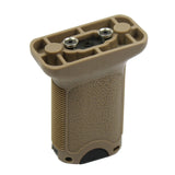 Tactical Keymod Foregrip Vertical Angel Short Grip with Storage Black or Tan