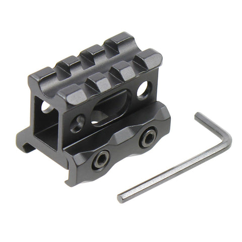 Super Slim Picatinny Riser Mount 1" High 3 Slots Mount 1 inch