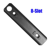 3 5 8 10-Slot KeyMod M-LOK Picatinny Rail Section & Push Button QD Sling Swivel