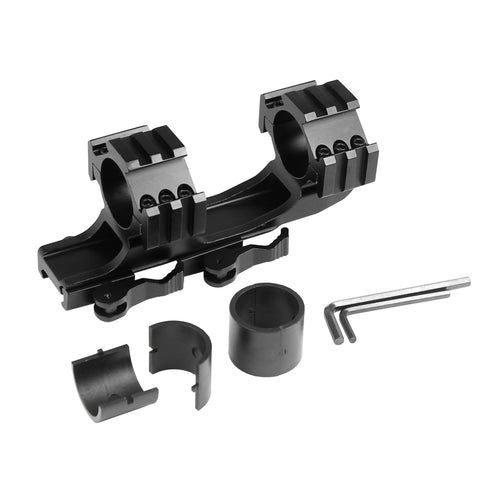 30mm to 1" Tactical PEPR style Quick Release Cantilever Rifle Scope Mount