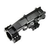 30mm to 1" Tactical PEPR style Quick Release Cantilever Rifle Scope Mount