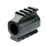 Low Profile Gas Block w/ Top & Bottom Picatinny Rail & Roll Pin for .750 Barrel - West Lake Tactical