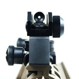 New Weaver Picatinny Rail Flattop QD Quick Release Carry Handle w/ Rear Sight Plus Top Mount