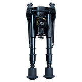 6" to 9" Adjustable Spring Return Sniper Hunting Rifle Bipod -Sling Swivel Mount