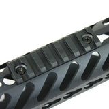 10" KEYMOD Free Float Quad Rail Slim Handguard with Front End Cap-Rail Sections - West Lake Tactical