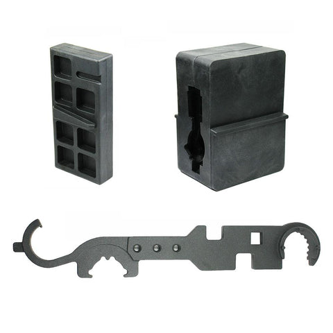 Upper & Lower Receiver Vise Block Armorer Wrench for .223 5.56 Rifle Repair