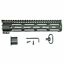 10" M-LOK Ultra-Slim Ultra-Light Free Float Quad Rail Handguard with Swivel - West Lake Tactical
