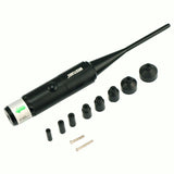 Green Laser BoreSighter Bore Sight kit for .177 to .50 Caliber Rifles & Handguns