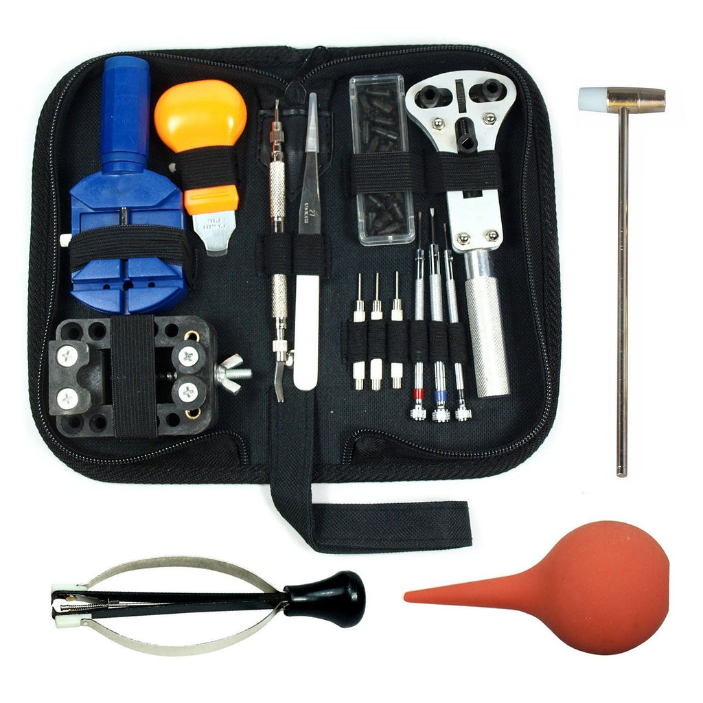 Watch Repair Tool Kit Case Opener Link Remover Spring Bar Tool